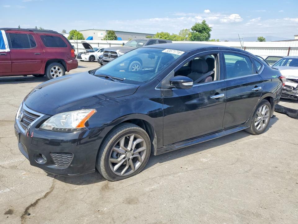 53571716 :رقم المزاد ، 3N1AB7AP8FY360802 vin ، 2015 Nissan Sentra مزاد بيع