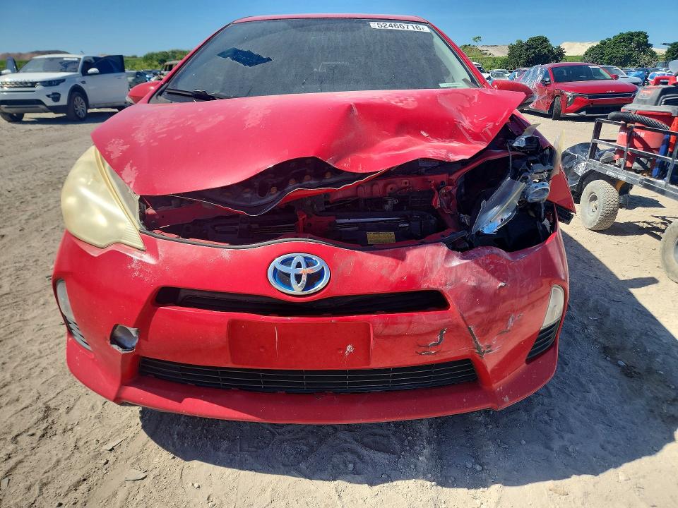 Продаж на аукціоні авто 2012 Toyota Prius C, vin: JTDKDTB33C1025849, номер лоту: 52466716
