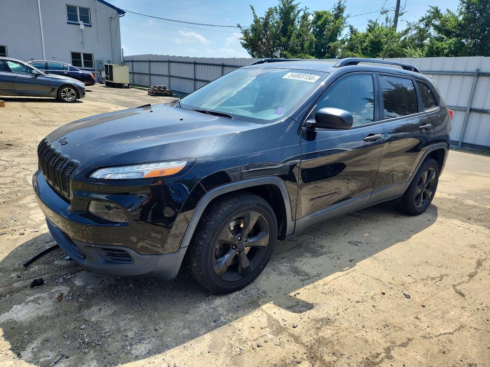 2016 Jeep Cherokee მანქანა იყიდება აუქციონზე, vin: 1C4PJLAB0GW329799, აუქციონის ნომერი: 54003156
