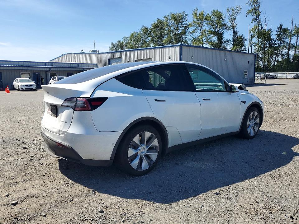 2021 Tesla Model Y მანქანა იყიდება აუქციონზე, vin: 5YJYGAEE9MF237781, აუქციონის ნომერი: 55403516