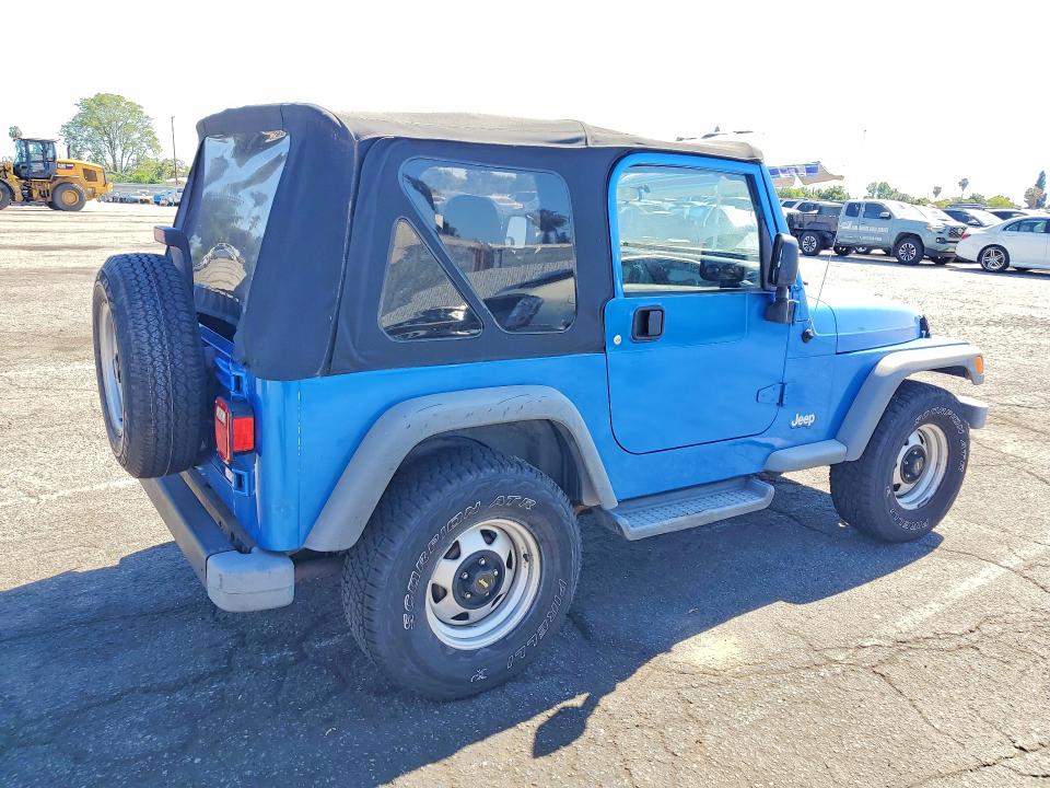 Продажа на аукционе авто 2003 Jeep Wrangler / Tj, vin: 1J4FA29143P355676, номер лота: 52880766
