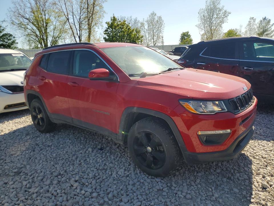 2018 Jeep Compass მანქანა იყიდება აუქციონზე, vin: 3C4NJDBBXJT185669, აუქციონის ნომერი: 53536926