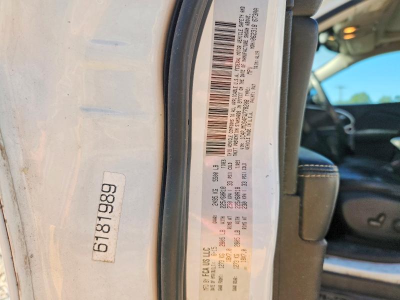 Продаж на аукціоні авто 2015 Jeep Cherke Ltd, vin: 1C4PJMDS4FW778208, номер лоту: 52946506