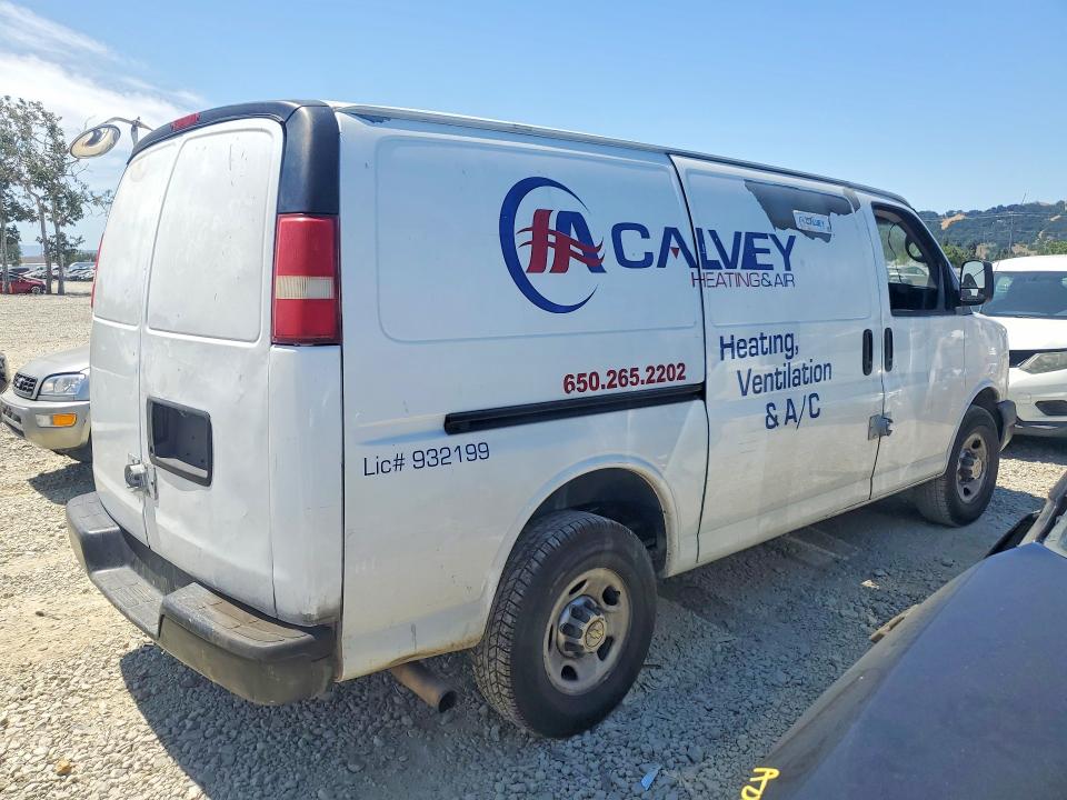 54009336 :رقم المزاد ، 1GCZGFBA6A1154199 vin ، 2010 Chev Express G2500 مزاد بيع