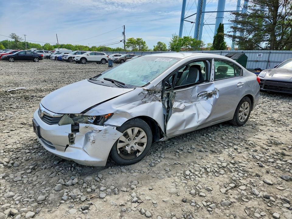 Auction sale of the 2012 Honda Civic, vin: 19XFB2F58CE309486, lot number: 53297896