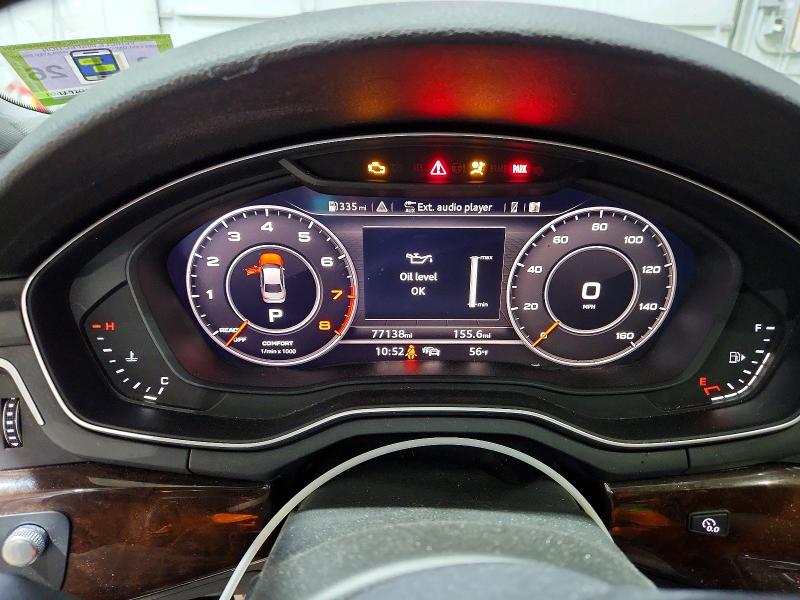 Продаж на аукціоні авто 2019 Audi A4, vin: WAUFNAF48KA016940, номер лоту: 52561946