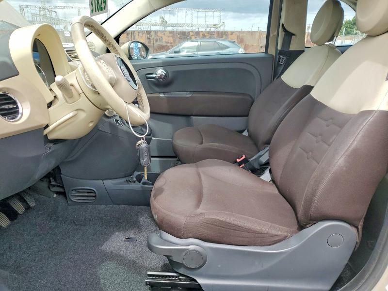 2012 Fiat 500 მანქანა იყიდება აუქციონზე, vin: 3C3CFFDR4CT196558, აუქციონის ნომერი: 55437086