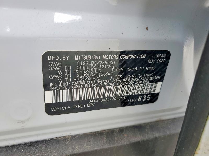 Продаж на аукціоні авто 2023 Mitsubishi Outlander, vin: JA4J4UA85PZ022497, номер лоту: 51676356