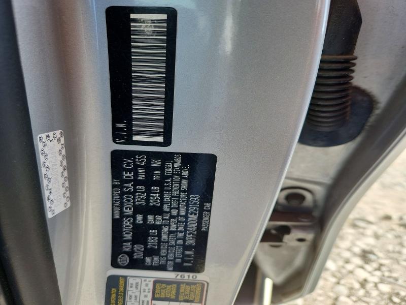 Продаж на аукціоні авто 2021 Kia Forte, vin: 3KPF24AD0ME291593, номер лоту: 53097506