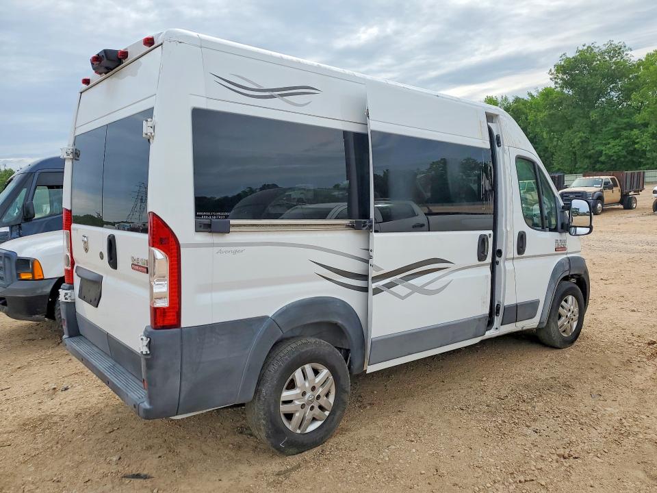 50926866 :رقم المزاد ، 3C6TRVBG1FE503067 vin ، 2015 Ram Promaster 1500 مزاد بيع