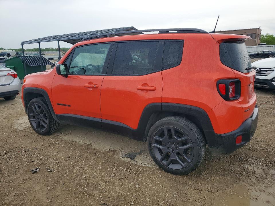 2021 Jeep Renegade მანქანა იყიდება აუქციონზე, vin: ZACNJDBB3MPM68830, აუქციონის ნომერი: 51378606