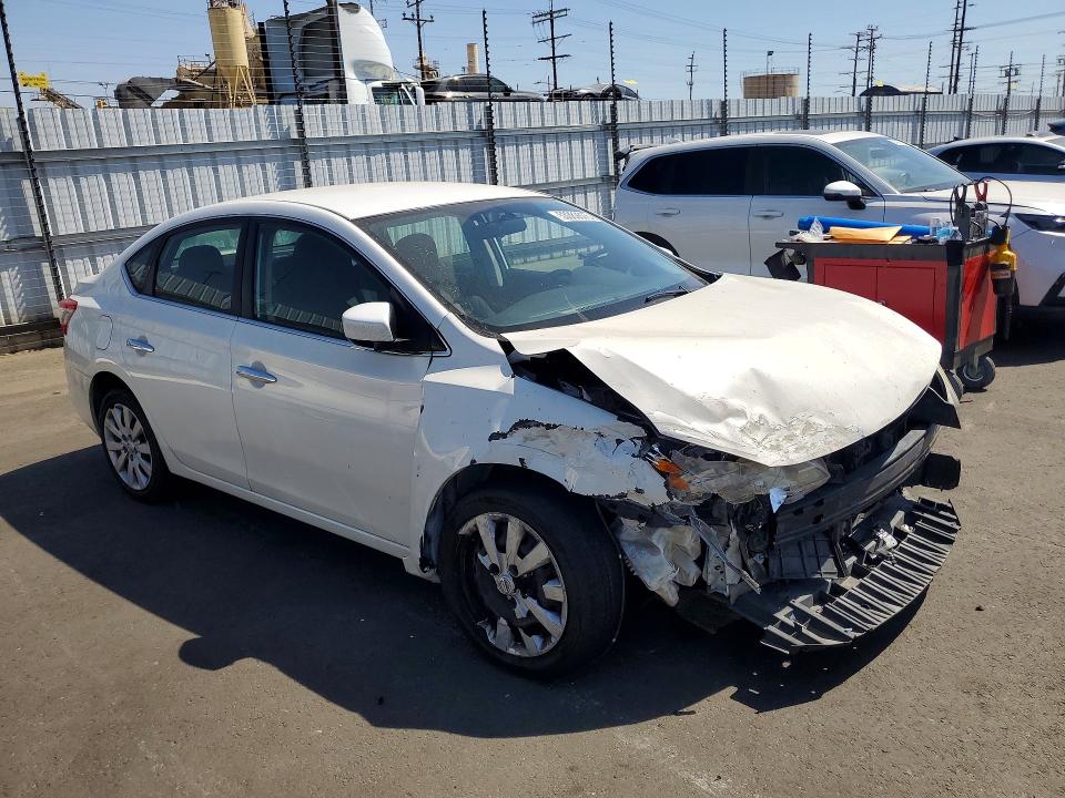 2014 Nissan Sentra S Manual მანქანა იყიდება აუქციონზე, vin: 3N1AB7AP2EL663425, აუქციონის ნომერი: 53389576