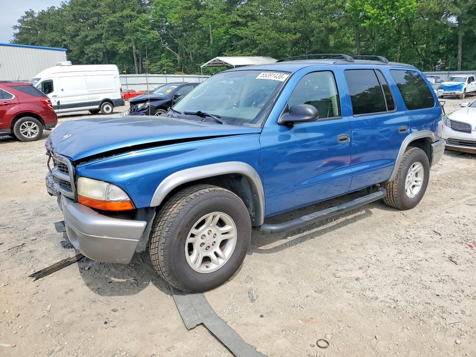 55391436 :رقم المزاد ، 1B4HR38N82F160408 vin ، 2002 Dodge Durango مزاد بيع