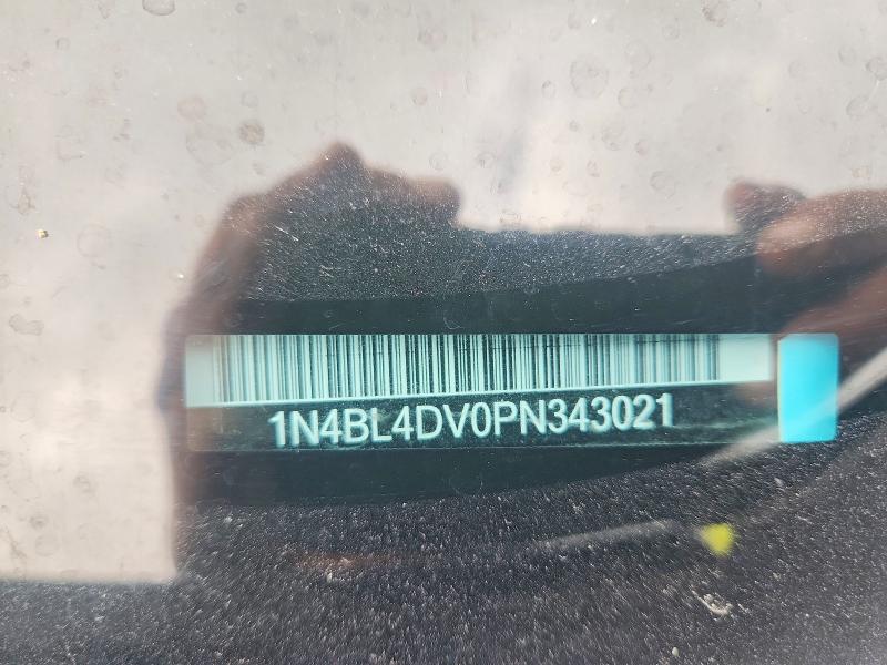 54876826 :رقم المزاد ، 1N4BL4DV0PN343021 vin ، 2023 Nissan Altima مزاد بيع
