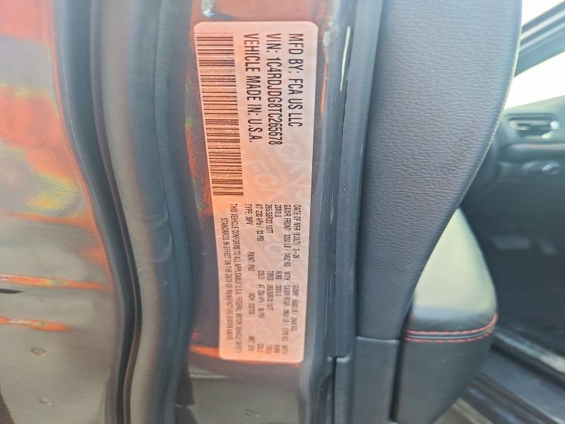 Продажа на аукционе авто 2026 Dodge Durango, vin: 1C4RDJDG8TC265678, номер лота: 55411896
