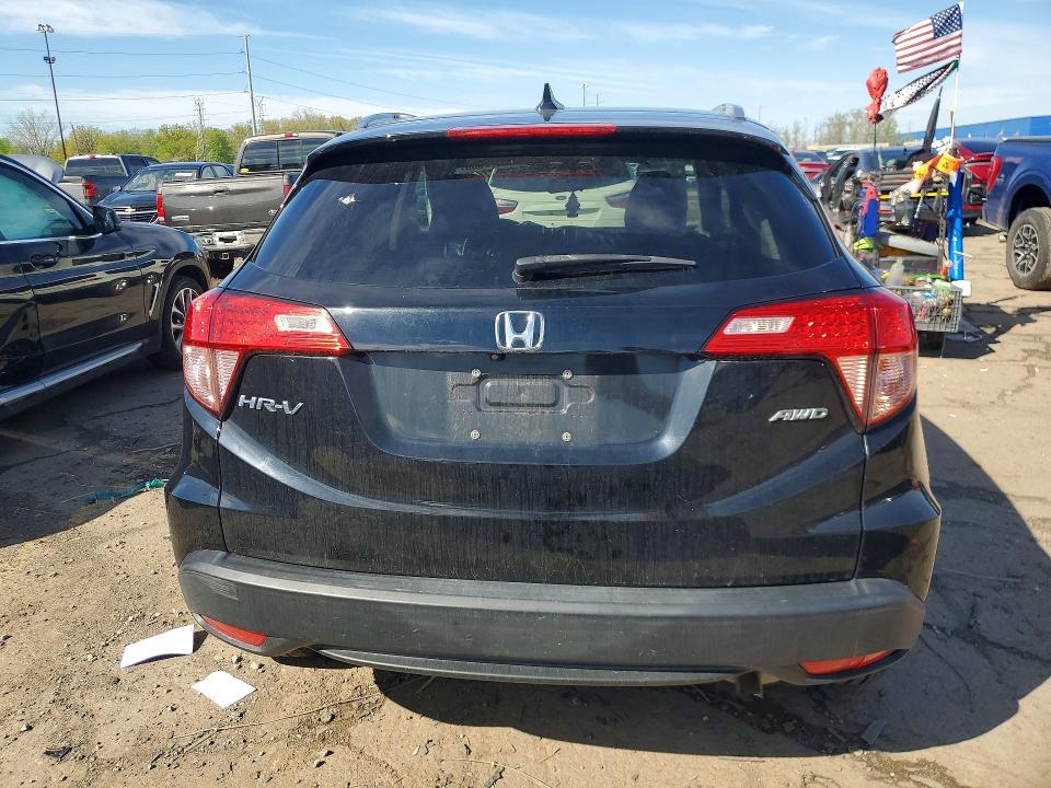 2017 Honda Hr-v მანქანა იყიდება აუქციონზე, vin: 3CZRU6H76HM724407, აუქციონის ნომერი: 52072356
