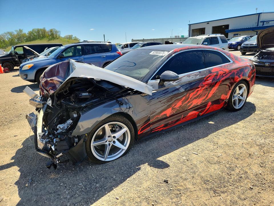 52955576 :رقم المزاد ، WAUTNAF58JA005575 vin ، 2018 Audi A5 مزاد بيع