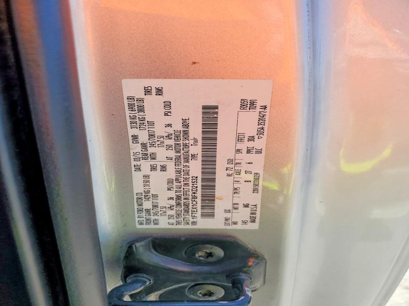 Продаж на аукціоні авто 2015 Ford F150, vin: 1FTEX1CF8FKD21532, номер лоту: 52805696