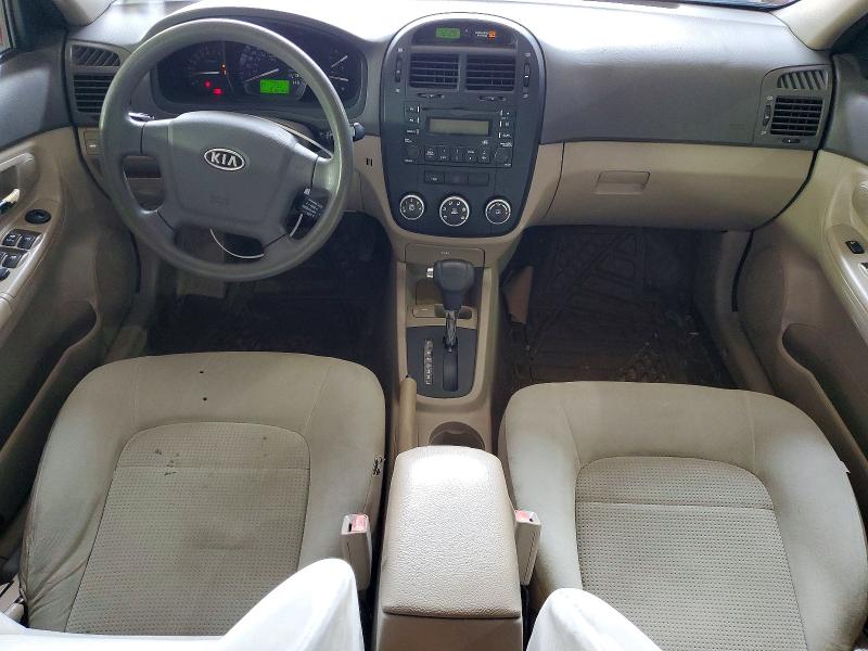 2009 Kia Spectra მანქანა იყიდება აუქციონზე, vin: KNAFE221595601737, აუქციონის ნომერი: 51590186