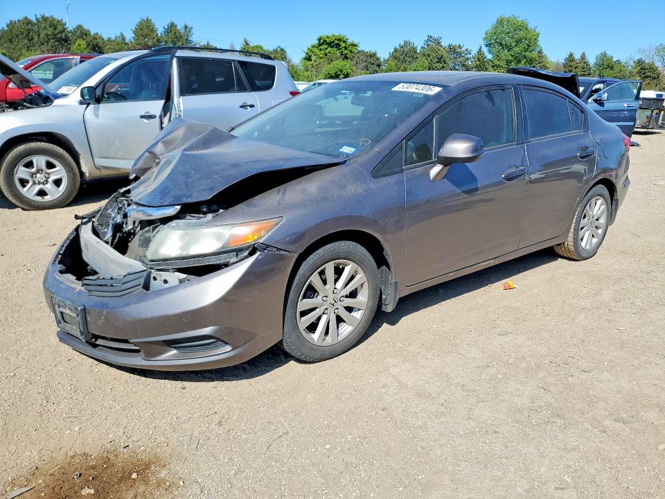 Auction sale of the 2012 Honda Civic, vin: JHMFB2F8XCS003377, lot number: 53074306