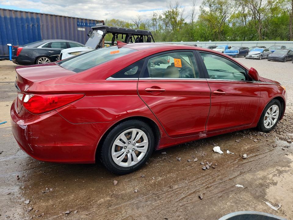 Продаж на аукціоні авто 2012 Hyundai Sonata, vin: 5NPEB4AC3CH393323, номер лоту: 50468946