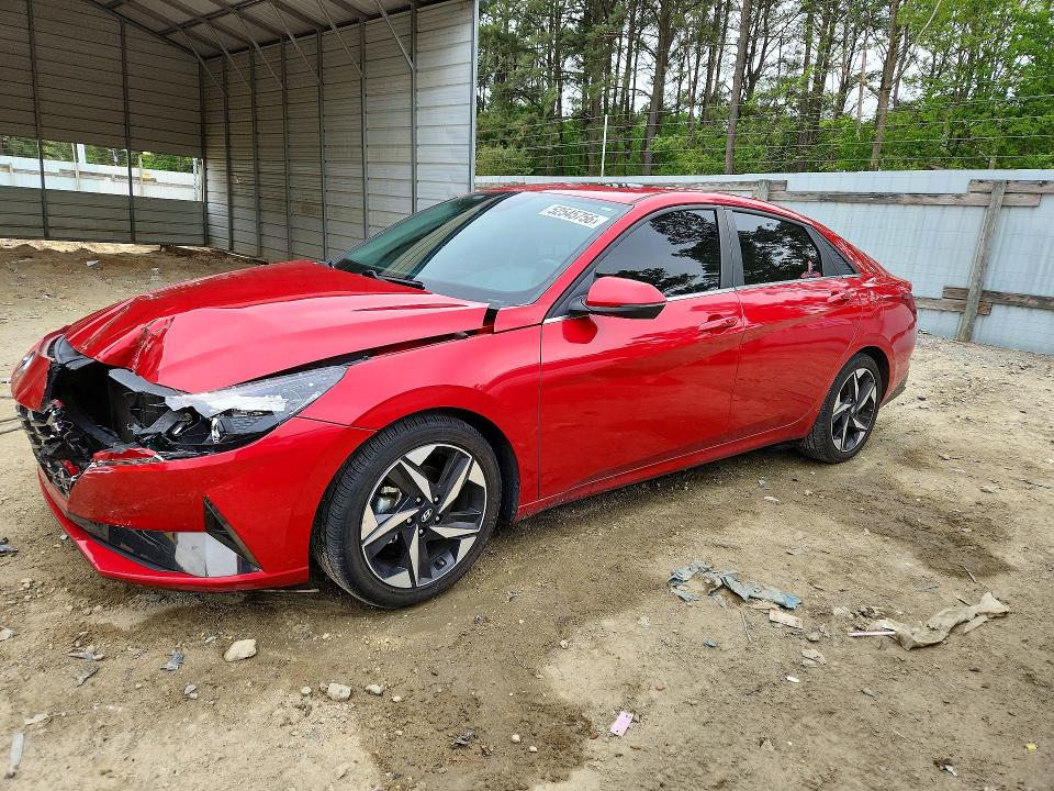 Продаж на аукціоні авто 2021 Hyundai Elantra, vin: 5NPLN4AG0MH043618, номер лоту: 52545756
