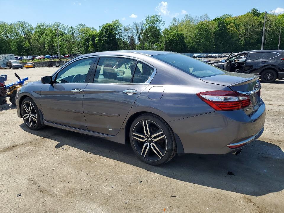2017 Honda Accord მანქანა იყიდება აუქციონზე, vin: 1HGCR2F18HA222601, აუქციონის ნომერი: 54056196