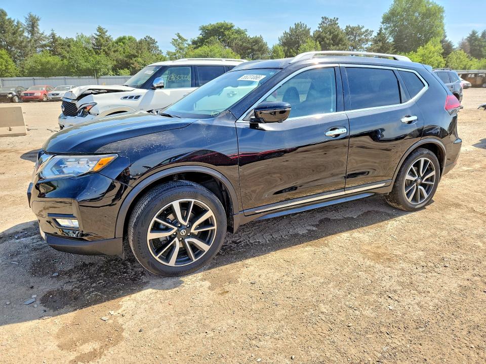55231066 :رقم المزاد ، 5N1AT2MV3KC730253 vin ، 2019 Nissan Rogue مزاد بيع