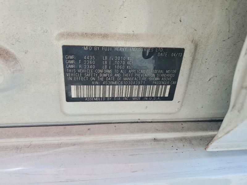 Продаж на аукціоні авто 2013 Subaru Legacy, vin: 4S3BMBC61D3043971, номер лоту: 52647126