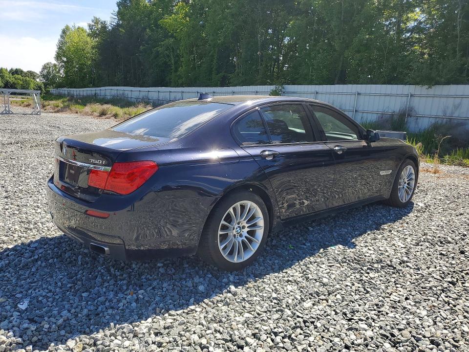 2011 Bmw 750 მანქანა იყიდება აუქციონზე, vin: WBAKC6C56BC394094, აუქციონის ნომერი: 53391726