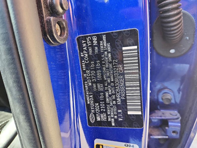 Продаж на аукціоні авто 2024 Hyundai Venue, vin: KMHRC8A30RU332172, номер лоту: 53456826