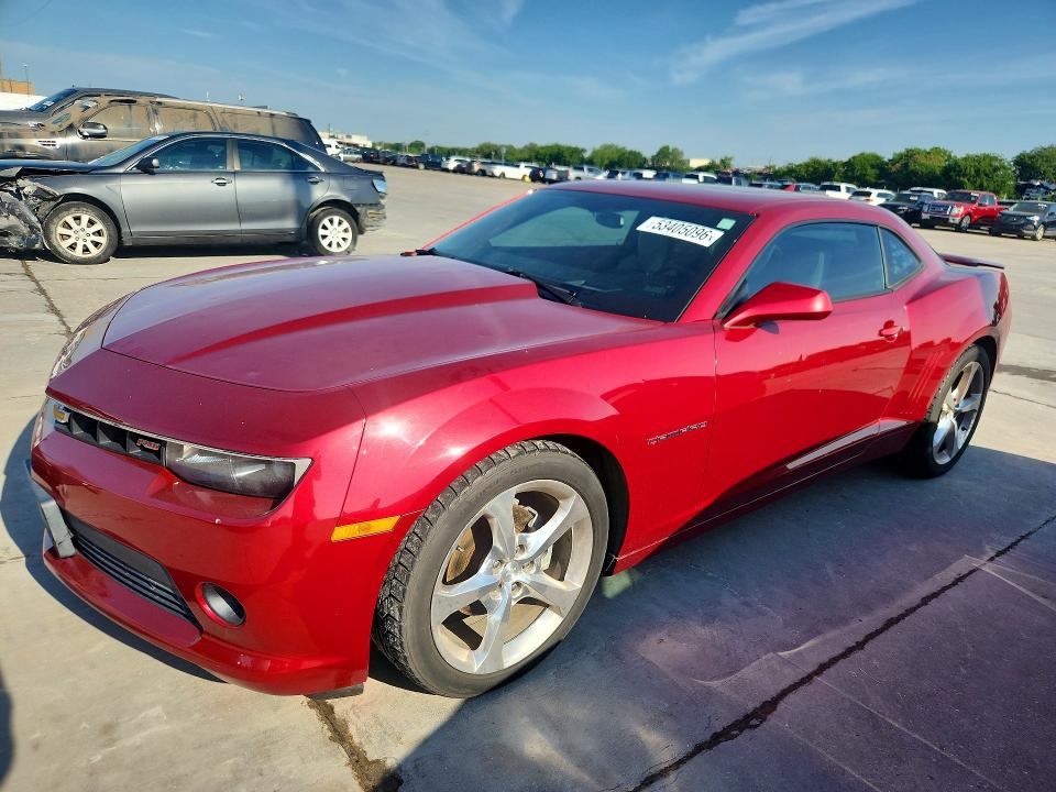 Auction sale of the 2015 Chevrolet Camaro, vin: 2G1FF1E3XF9105069, lot number: 53405096