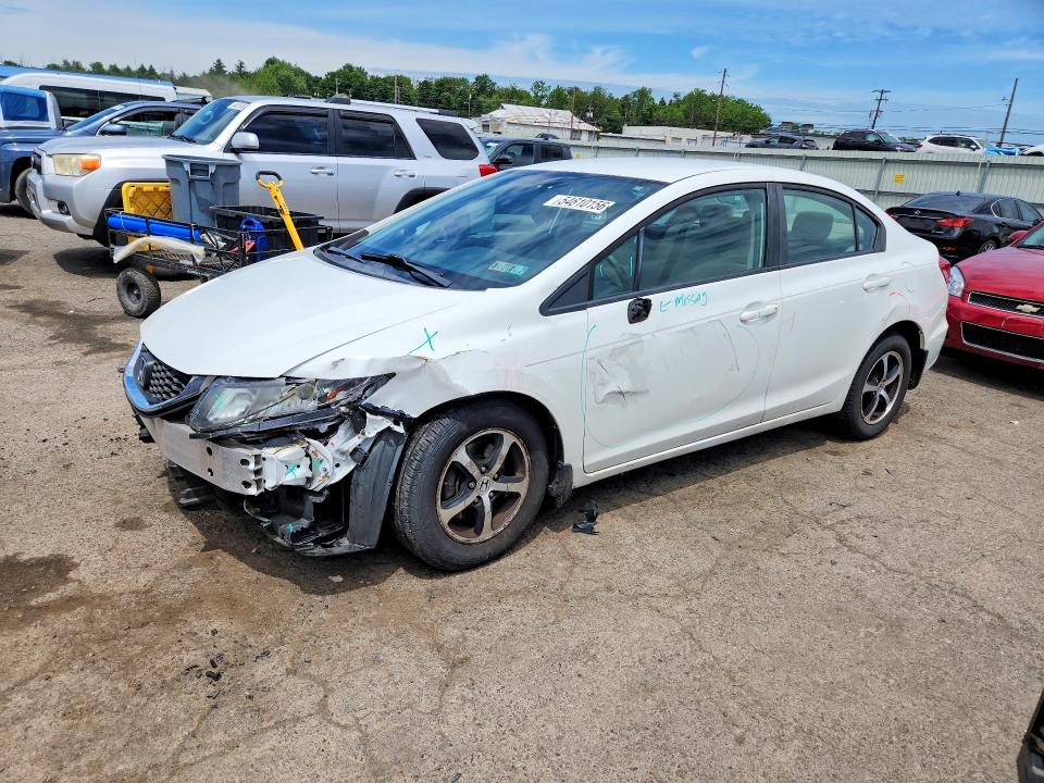 54610156 :رقم المزاد ، 19XFB2F72FE250831 vin ، 2015 Honda Civic مزاد بيع