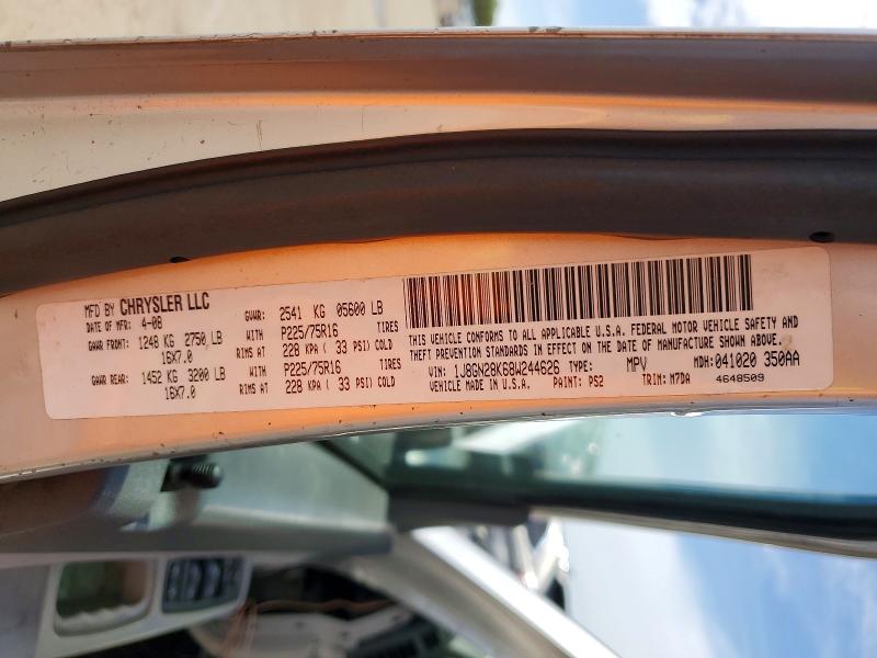 Aukcja sprzedaży 2008 Jeep Liberty, vin: 1J8GN28K68W244626, numer aukcji: 54241466