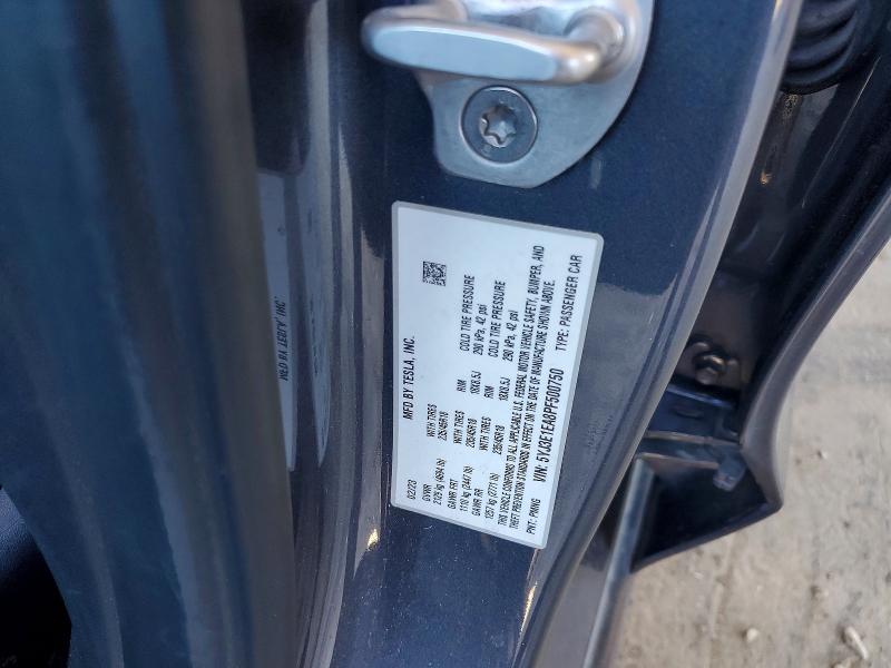 2023 Tesla Model 3 მანქანა იყიდება აუქციონზე, vin: 5YJ3E1EA8PF500750, აუქციონის ნომერი: 53713456