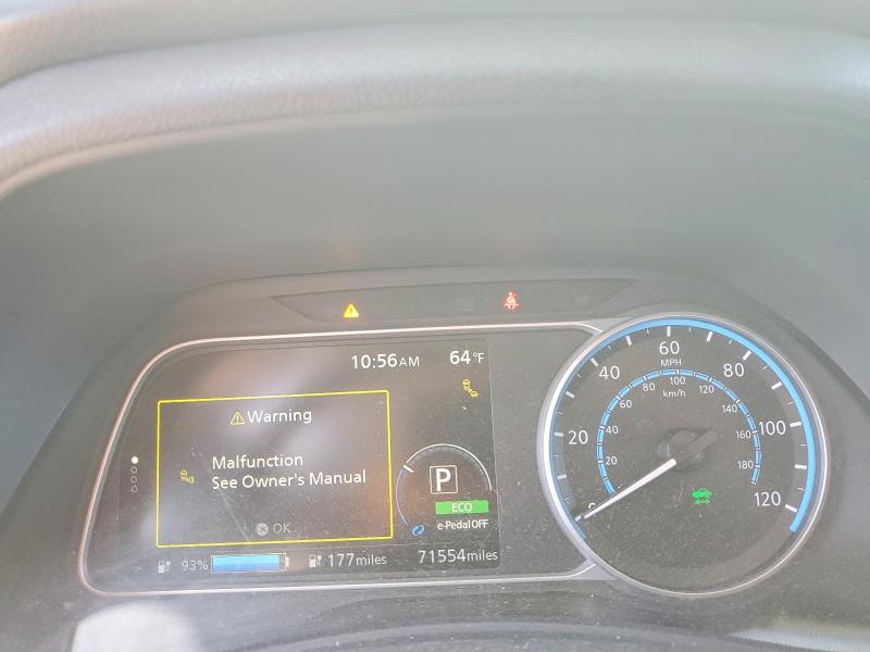 Продажа на аукционе авто 2019 Nissan Leaf, vin: 1N4BZ1CP9KC321538, номер лота: 53108146