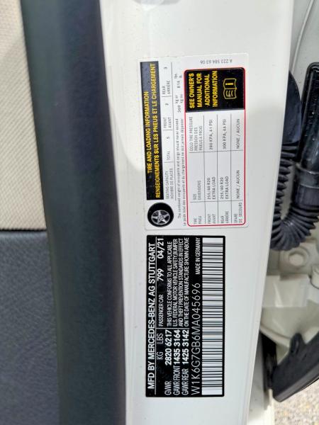 2021 Mercedes-benz S მანქანა იყიდება აუქციონზე, vin: W1K6G7GB6MA045696, აუქციონის ნომერი: 55097816