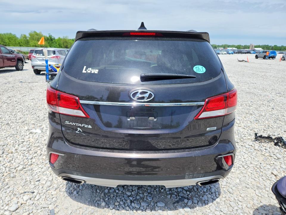 53850376 :رقم المزاد ، KM8SMDHF9HU178504 vin ، 2017 Hyundai Santa Fe مزاد بيع