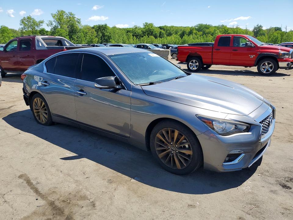 Продаж на аукціоні авто 2021 Infiniti Q50, vin: JN1EV7BP9MM705116, номер лоту: 54971396