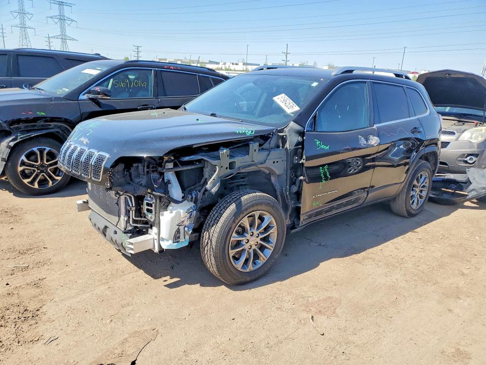 2021 Jeep Cherokee მანქანა იყიდება აუქციონზე, vin: 1C4PJMMX6MD124959, აუქციონის ნომერი: 51964536
