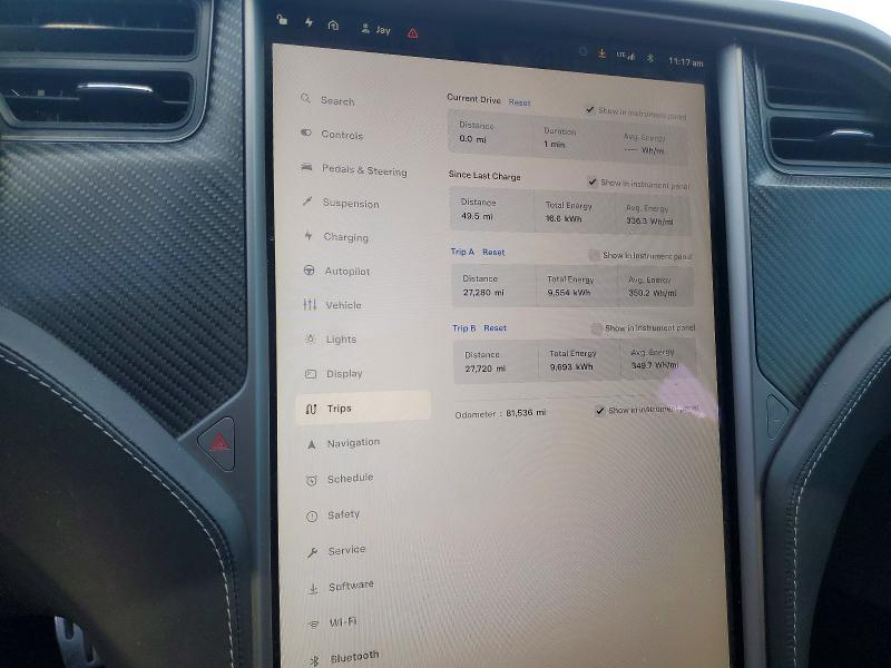 54095086 :رقم المزاد ، 5YJSA1E42JF296598 vin ، 2018 Tesla Model S مزاد بيع