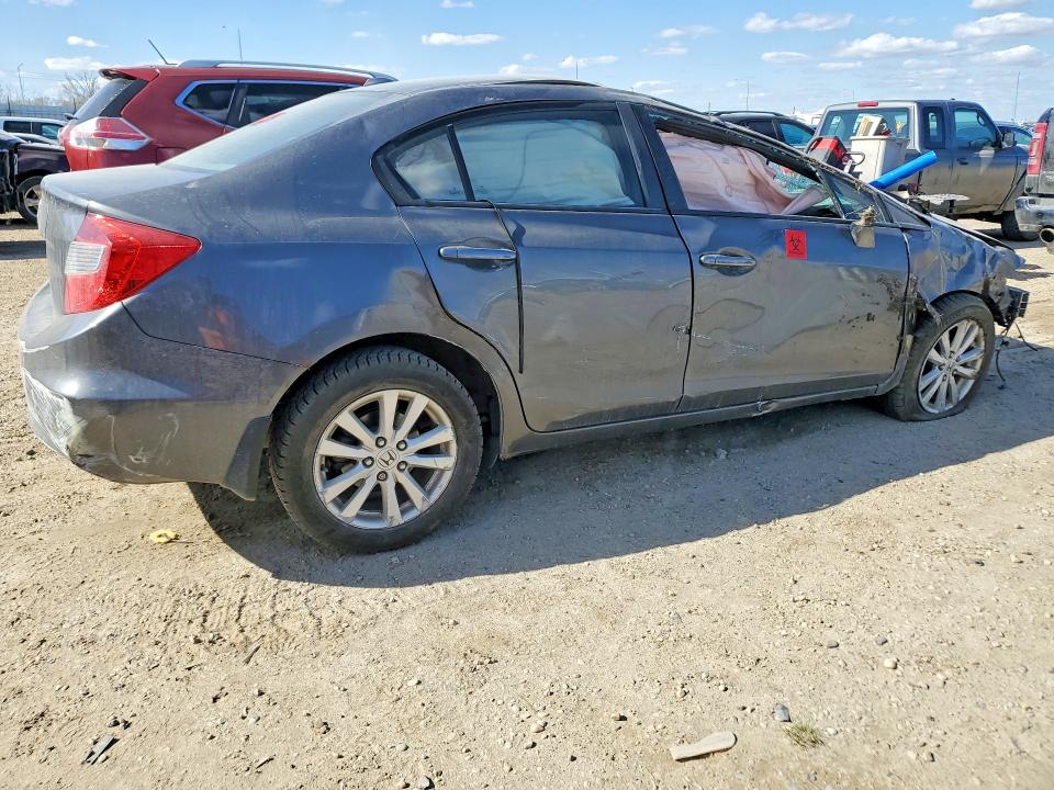 2012 Honda Civic მანქანა იყიდება აუქციონზე, vin: 2HGFB2F96CH060694, აუქციონის ნომერი: 52440406