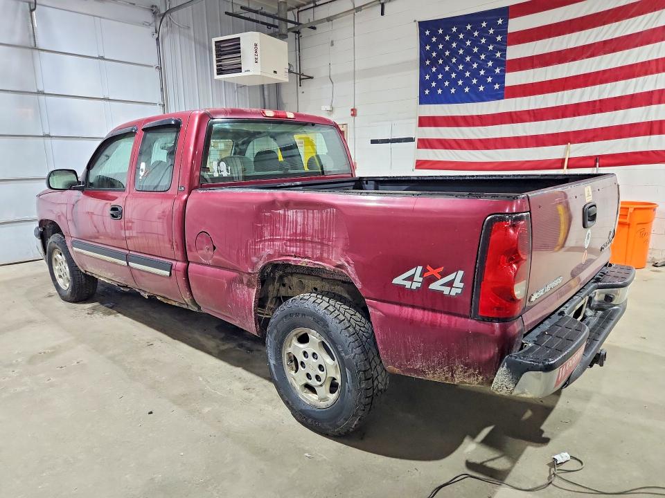 54788356 :رقم المزاد ، 2GCEK19V341116288 vin ، 2004 Chevrolet Silverado مزاد بيع