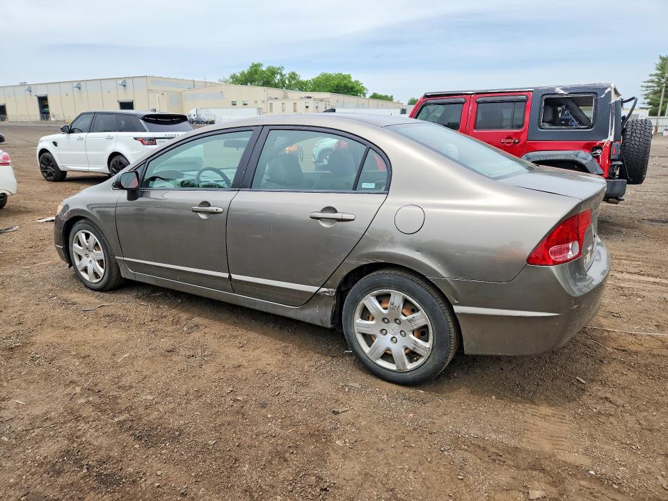 2008 Honda Civic მანქანა იყიდება აუქციონზე, vin: 2HGFA16568H343839, აუქციონის ნომერი: 52776466