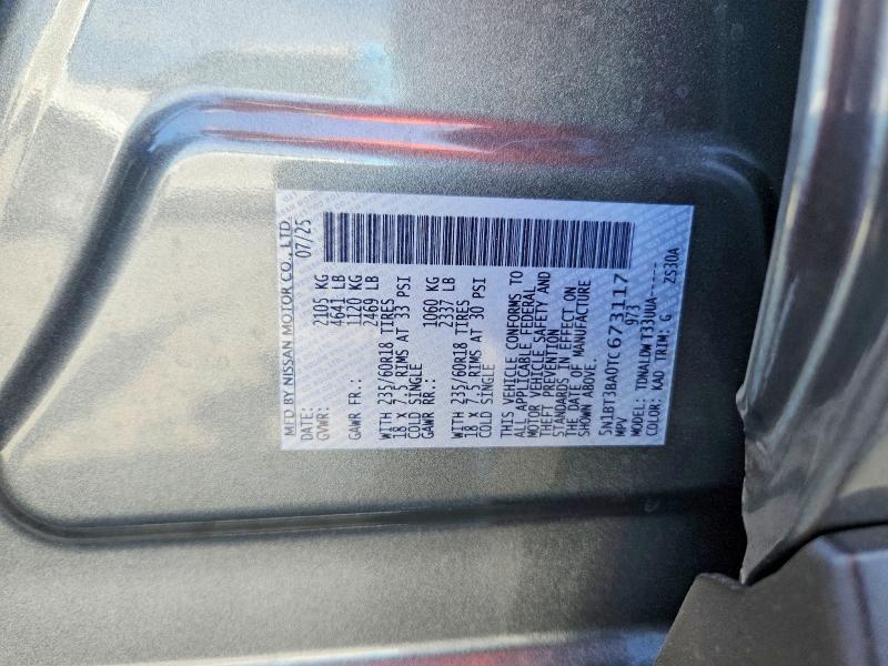 Продаж на аукціоні авто 2026 Nissan Rogue, vin: 5N1BT3BA0TC673117, номер лоту: 54618396