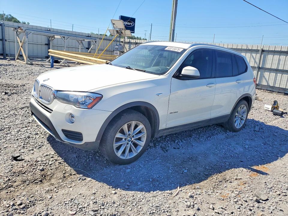 Продаж на аукціоні авто 2017 Bmw X3, vin: 5UXWZ7C34H0X41714, номер лоту: 53315576