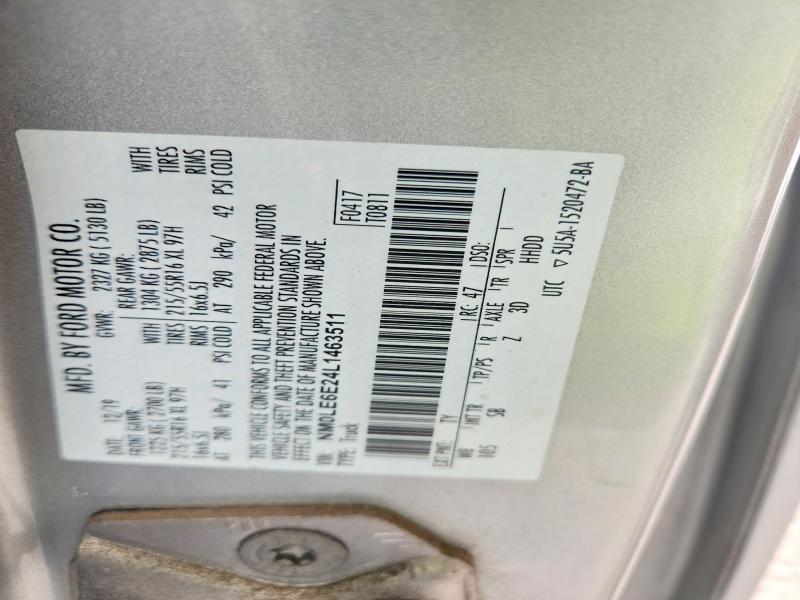 54623886 :رقم المزاد ، NM0LE6E24L1463511 vin ، 2020 Ford Transit Connect مزاد بيع