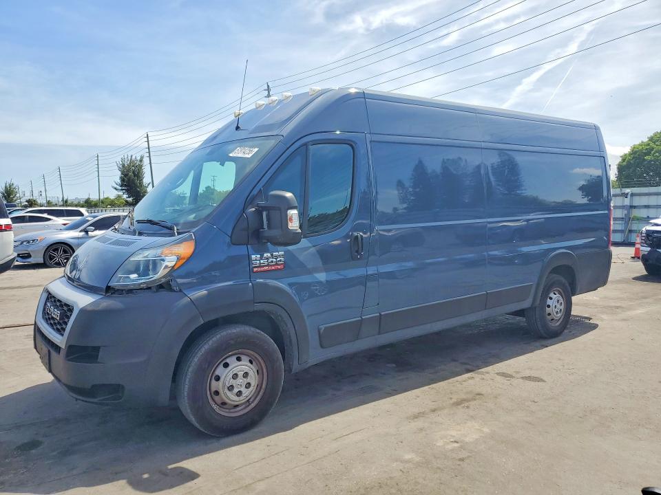 51914256 :رقم المزاد ، 3C6URVJG7LE140534 vin ، 2020 Ram Promaster 3500 مزاد بيع