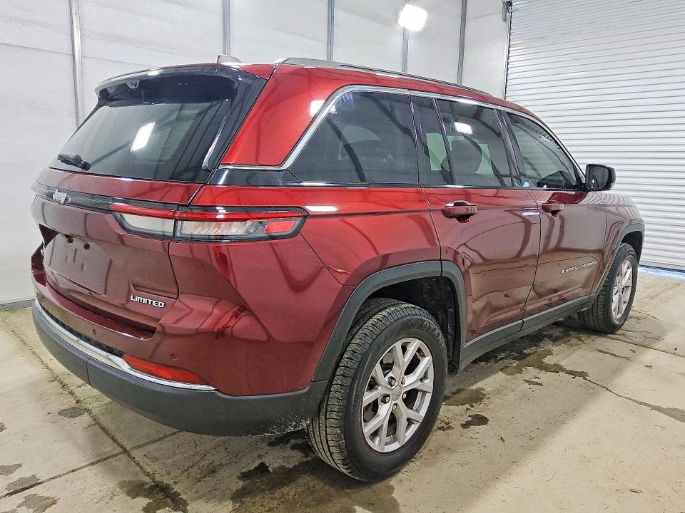 2022 Jeep Grand Cherokee მანქანა იყიდება აუქციონზე, vin: 1C4RJHBG5N8582912, აუქციონის ნომერი: 51127306