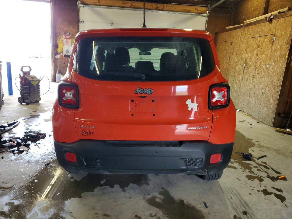 Продажа на аукционе авто 2017 Jeep Renegade, vin: ZACCJBAB3HPF52216, номер лота: 53059626